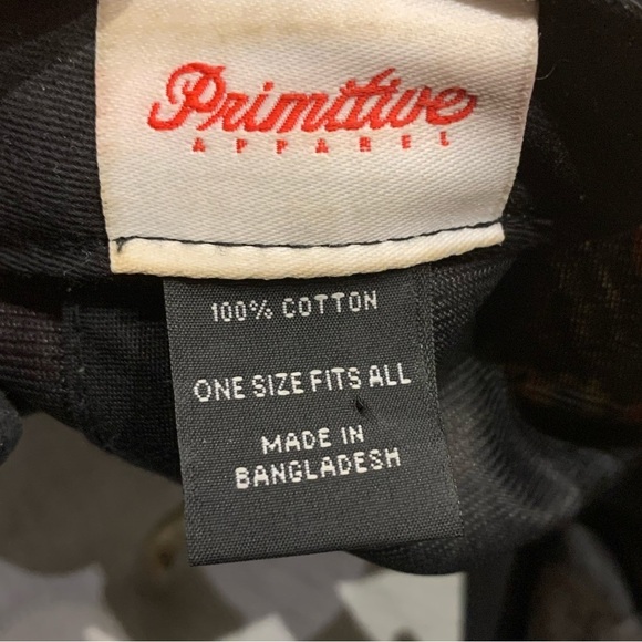 Primitive Roses Strapback Baseball Cap - Picture 4 of 8